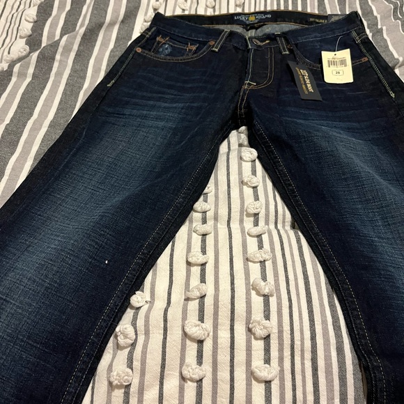 RARE LUCKY 🍀 BRAND NEW W/ TAGS 🏷 227 SLIM BOOT 28x34 JEANS - Picture 10 of 11